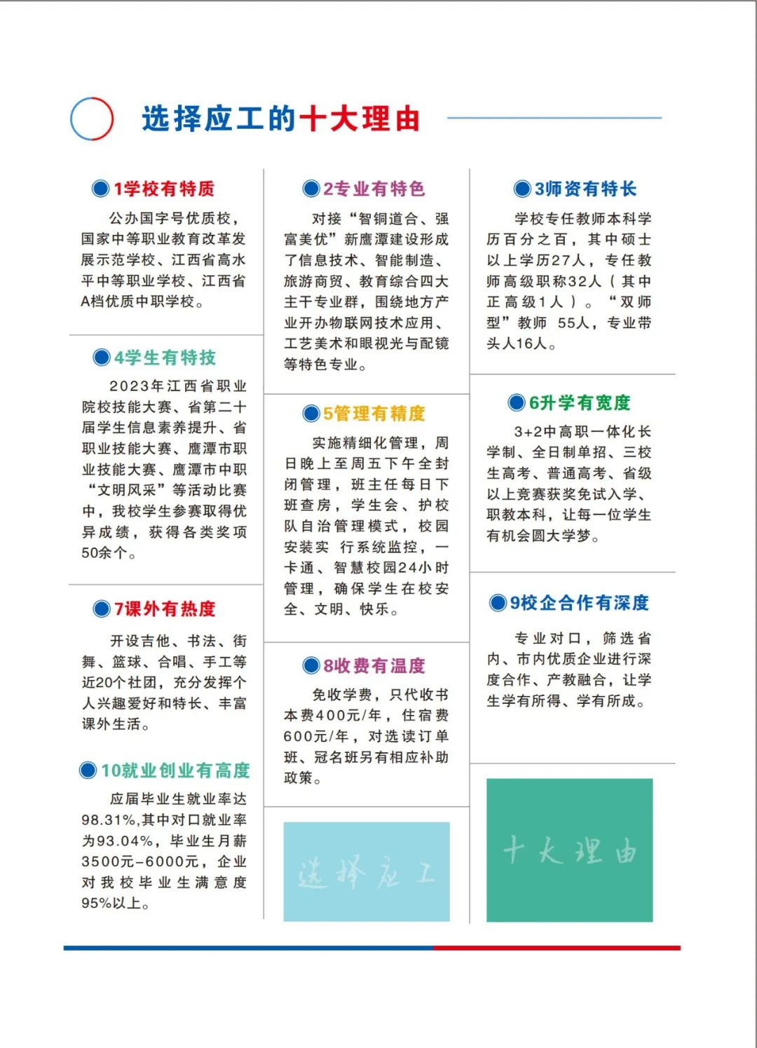 鹰潭应用工程学校优势