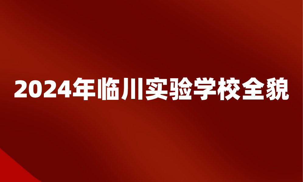 2024年临川实验学校全貌