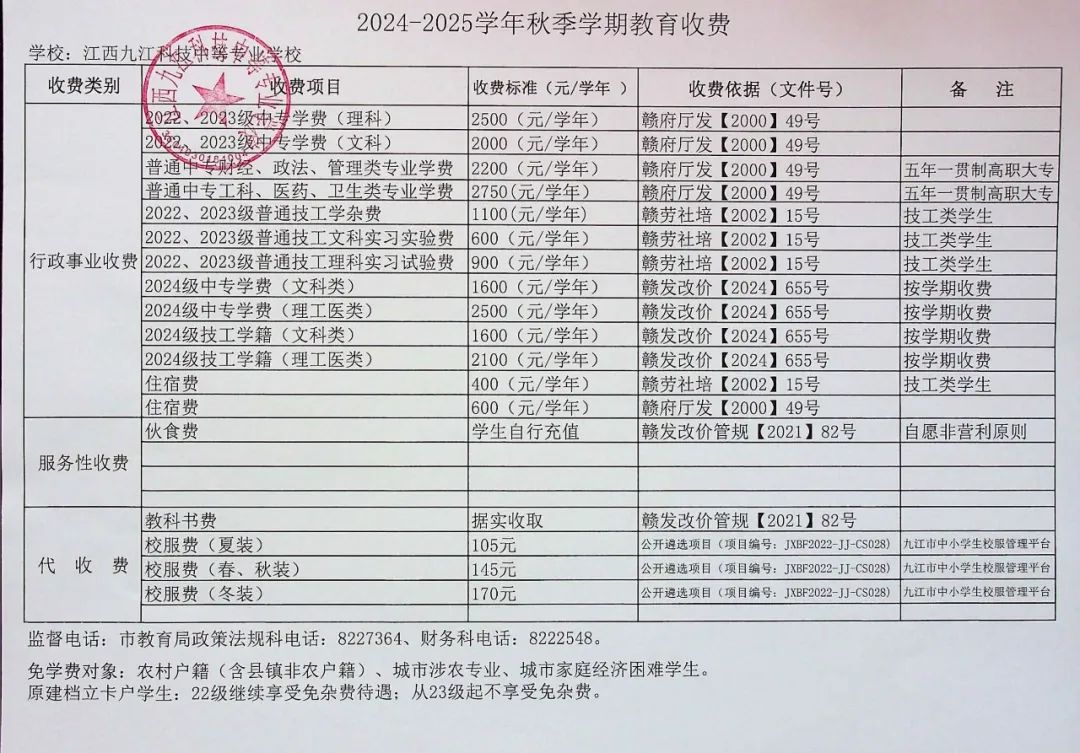 江西九江科技中等专业学校