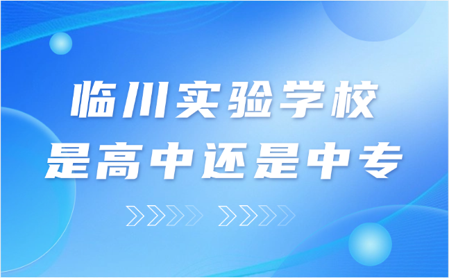 临川实验学校是高中还是中专